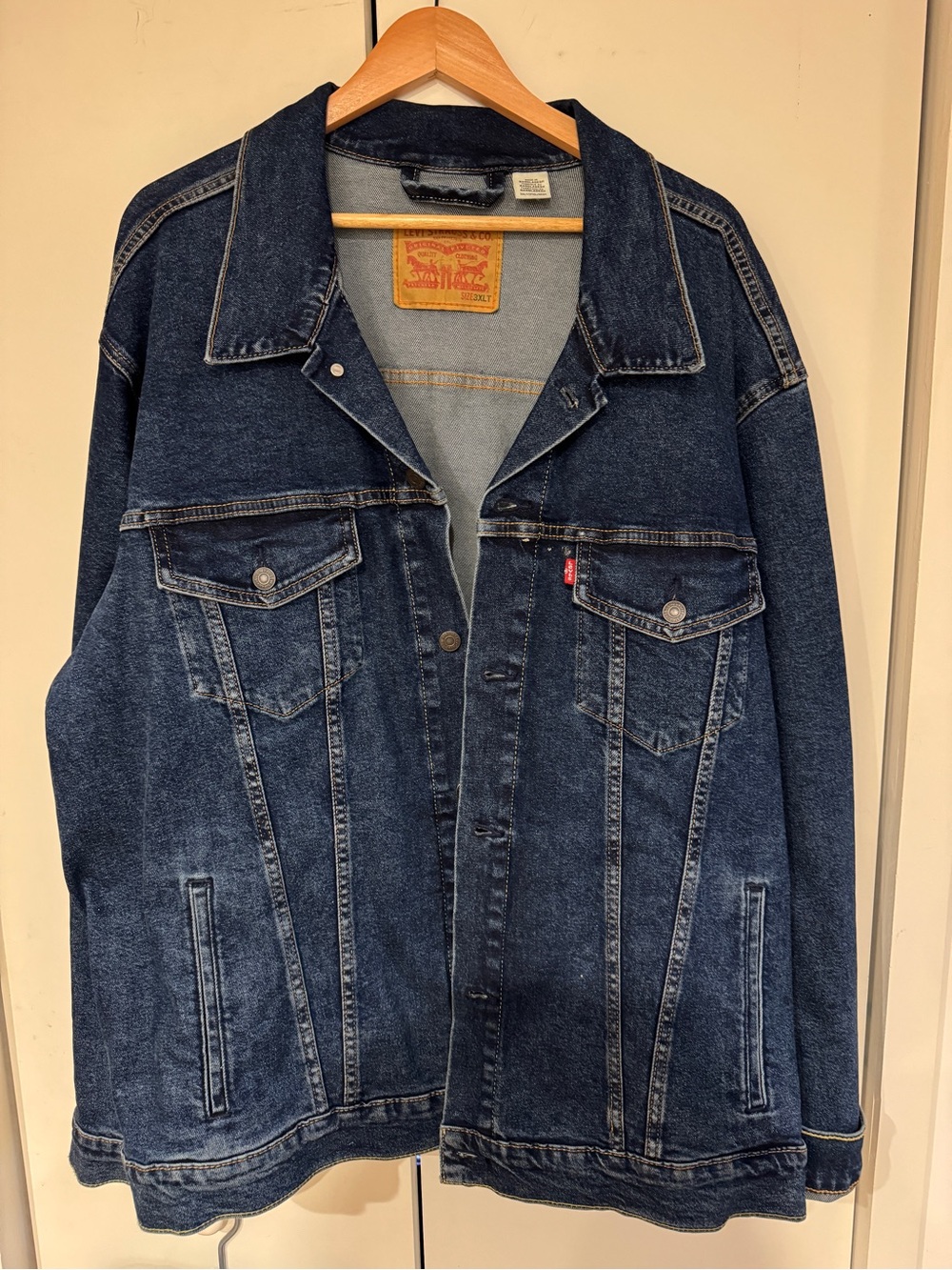 Levi's Indigo Blue Denim Trucker Jacket